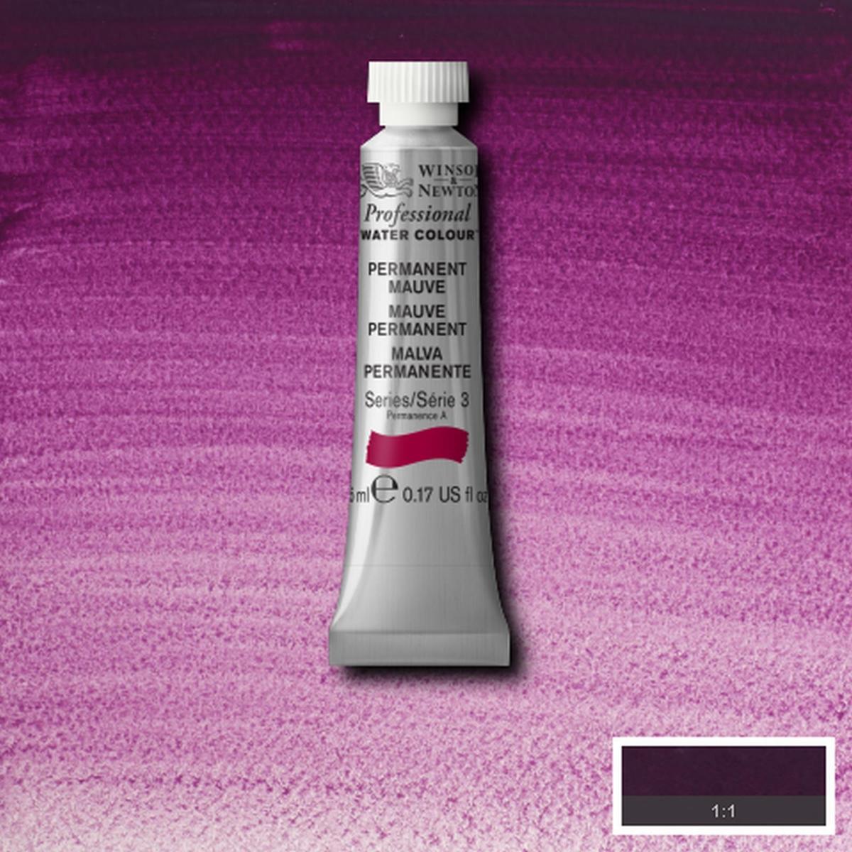 W&N Professional  Aquarelverf 5ml | Permanent Mauve